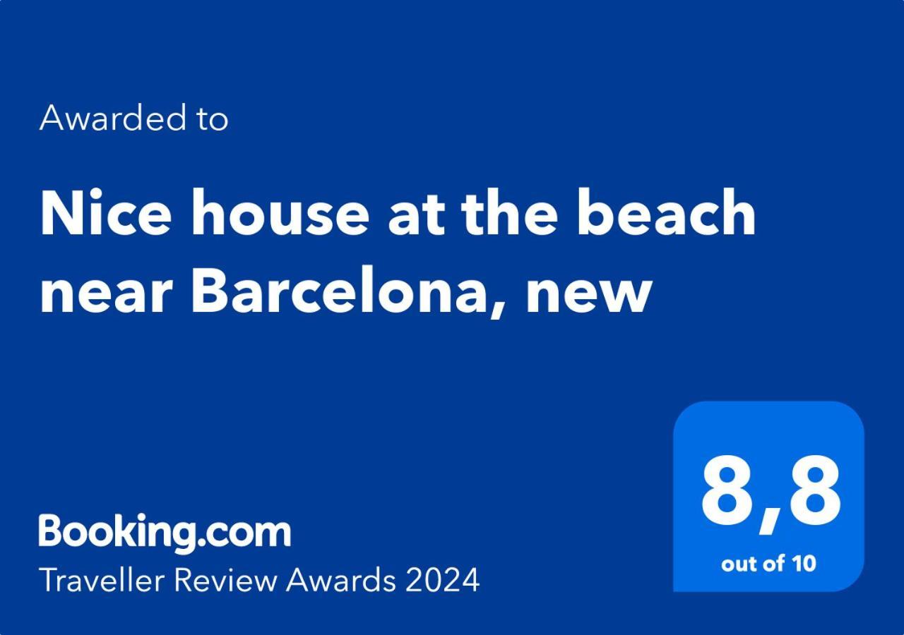 Nice House At The Beach Near Barcelona Premia De Mar Luaran gambar
